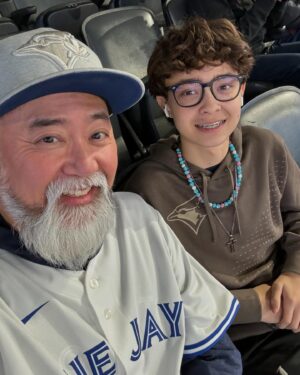 Paul Sun-Hyung Lee Instagram - My boy @mileslee_34 hates having his pictures taken and begrudgingly humours his old man from time to time. We came to watch @yuseik18 strike out @shoheiohtani and beat the Dodgers - a series of photos. We also came to eat and buy Jays gear. Let’s go @bluejays #tothecore #mlb