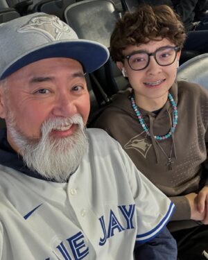Paul Sun-Hyung Lee Instagram - My boy @mileslee_34 hates having his pictures taken and begrudgingly humours his old man from time to time. We came to watch @yuseik18 strike out @shoheiohtani and beat the Dodgers - a series of photos. We also came to eat and buy Jays gear. Let’s go @bluejays #tothecore #mlb