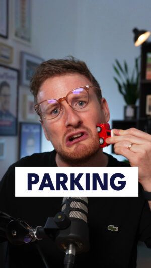 Paul Taylor Instagram - "Parking" doesn't mean what you think it does! 🚗