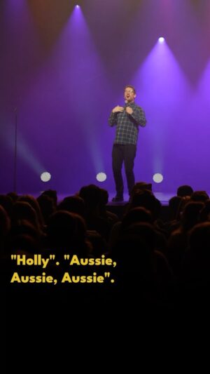 Paul Taylor Instagram - When Australians come to my show in Brussels. Tickets to my last 7 shows: https://paultaylorcomedy.com/tickets