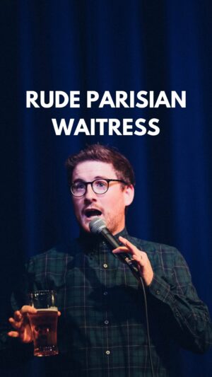 Paul Taylor Instagram - Rude Parisian Waitress! “So British Ou Presque” now on YouTube 🇬🇧🇫🇷🍻
