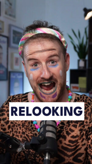 Paul Taylor Instagram - "Relooking" doesn't mean what you think it does!