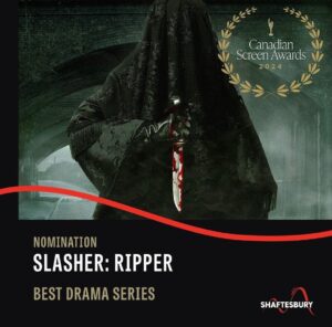 Paula Brancati Instagram - Absolutely thrilled to be nominated by the @thecdnacademy alongside so many incredible artists, in particular my dear paesan @salvatoreantonioofficial and SO happy for our entire amazing @slashertvofficial cast and crew on the best drama nom!! Very grateful to @amartinon @iancarpenter99 @_adammacdonald @cjennings31 @paigehaightsyou for having me out to play with our talented team again this season ❤️