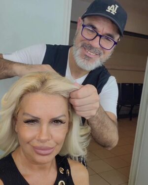 Paula Volpe Instagram - Gracias @gustavocascoestilismo  ya en la 2 funcion @hotelpullmanros con @arnaldoandreoficial @osvaldolaportok #teatro #casino