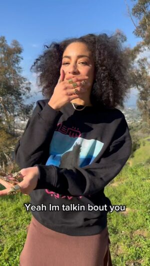 Paulina Singer Instagram - I guess the trees are nice too 

✨nEw MeRCh aLErT✨

Link in bio 

The back says "something incredible is happening"
OK PERIOD

#positivereinforcement