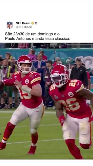 Paulo Antunes Instagram - Quando a vida é mais feliz! 😁🏈

🎥: @espnbrasil