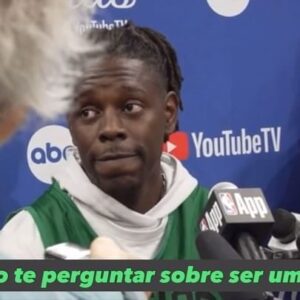 Paulo Antunes Instagram - Jrue Holiday detonou no Jogo 2. Tive o prazer de conversar com ele antes do jogo sobre a cultura dos Celtics e o que o atraiu para assinar com o time!
#nbabrasil @nbabrasil #JrueHoliday #FinaisdaNBa #basquete #Celtics
