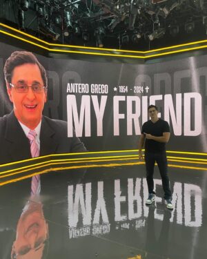 Paulo Antunes Instagram - Pensa em uma pessoa amiga, sensível, generosa e gentil. Eu até fiquei surpreso quando conheci Antero Greco em 2006.  Um cara tão “pesado” dentro do jornalismo esportivo, com uma personalidade e sorriso tão “leves”. 

Sempre gostei de encontrá-lo na redação ou na maquiagem porque era sempre uma garantia de risadas e bom humor. Lembro uma noite quando saímos de uma transmissão no mesmo momento que o Amigão e Antero saíam do Sportscenter. “Vamos tomar um chopp?” Bora! 

Que noite sensacional, regada de risadas e muita cerveja :). Não teve um segundo de silêncio. Não vou esquecer. Foi uma das noites mais legais Não vamos esquecer dessa lenda do jornalismo brasileiro.

Descanse em paz, Antero Greco.