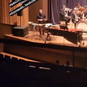 Paulo Costa Lima Instagram - Fone de ouvido, please!! Trecho do movimento final da estreia da minha Serenata Concertante para Percussão e Orquestra - dedicada a Fernando Hashimoto. Orquestra Sinfônica Municipal de Campinas, Regente Ricardo Bologna, Diretor Artistico: Carlos Prazeres

Onrigado carissimo @tomazvital pelo envio do vídeo!