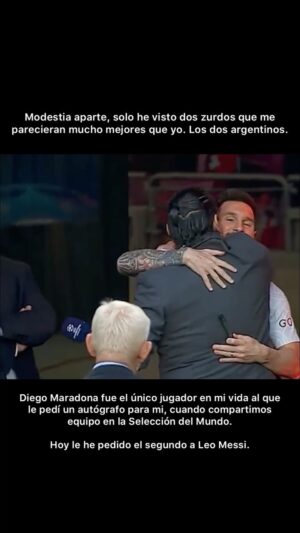 Paulo Futre Instagram - Muito obrigado @leomessi 🔟🙏 #Messi