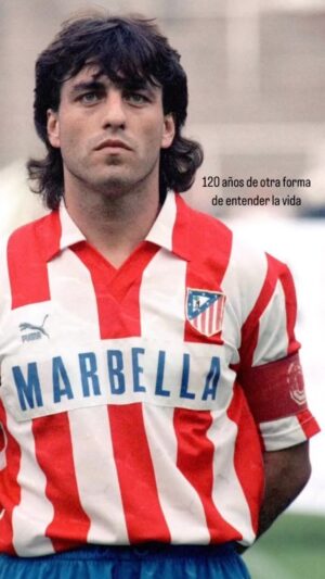 Paulo Futre Instagram - ¡Muchas felicidades a toda la familia colchonera! ❤️🤍❤️ #AupaAtleti #AtleticoDeMadrid #120aniversario