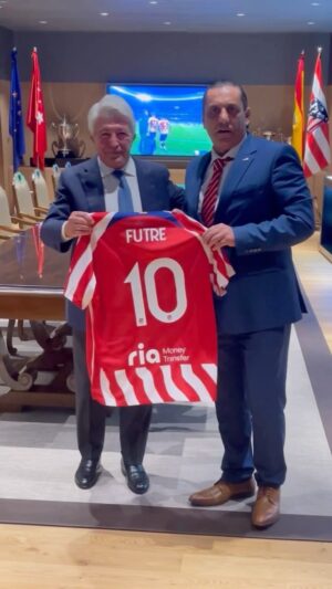 Paulo Futre Instagram - Muchas gracias Presi ❤️ @atleticodemadrid #AtleticoDeMadrid