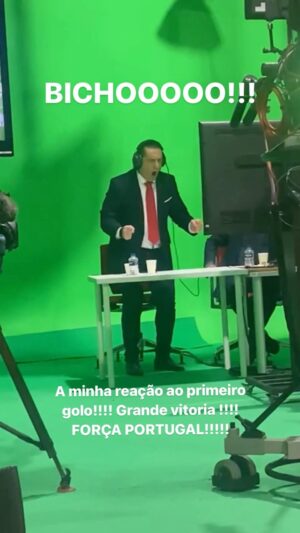 Paulo Futre Instagram - FOOOOOOOOOOORÇA PORTUGAL !!!!!!!!!!!!🇵🇹🙌 @portugal @tvioficial @ruisantosoficial #Portugal #PortugalGhana #WorldCup2022 #Qatar #Cristiano #CR7