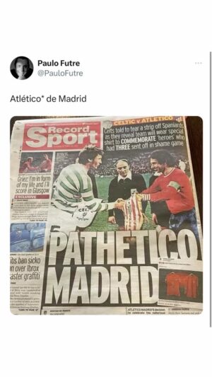 Paulo Futre Instagram - Good night my friends 😘😘😘😘😘😘 #AtletiCeltic #AtleticoDeMadrid #UCL #AupaAtleti #ChampionsLeague