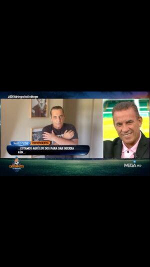 Paulo Futre Instagram - Mi mensaje de agradecimiento para toda la familia del @elchiringuitotv y en especial para mi querido Paco Buyo.
Muito obrigado @josep.pedrerol , sem palabras 🙏