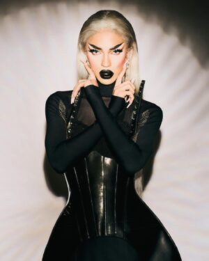 Paulo "Miss Fiercalicious" Fortes Instagram - Back in my villain era 

Photos by @tbuck9 
Retouched by @thecreativeretoucher 
Outfit by @dylanjoelstudio 
Jewelry by @lag_concepts