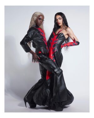Paulo "Miss Fiercalicious" Fortes Instagram - 🇬🇧4th 🫱🏽‍🫲🏿🇨🇦4th

Photographer: @ericrichardmagnussen 
Photo assist: @megsgiallo 
Outfits: @narclsslsm
Nails: @funeralfacenails