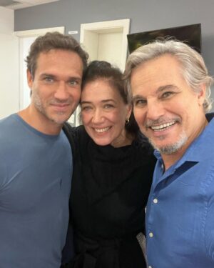 Paulo Rocha Instagram - Da série bastidores - #tbt com essa dupla maravilhosa de quem sou fã 🤍