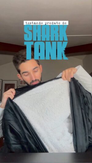 Paulo Sousa Instagram - testando produto do Shark Tank: The Comfy
