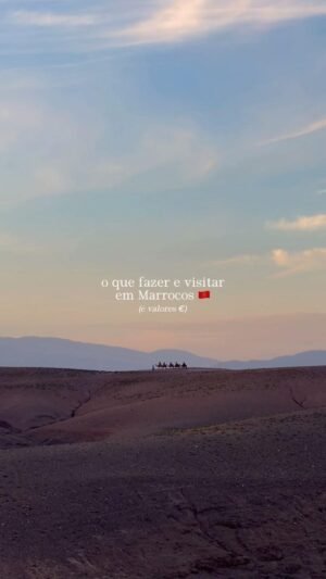 Paulo Sousa Instagram - o que fazer e visitar em Marrocos 🇲🇦 *guarda para mais tarde* #marrocos #marrakech