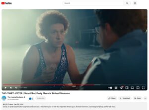 Pauly Shore Instagram - Help us get to 1M views before the weekend. If you haven’t seen “The Court Jester” short go check it out on the @lewis_brothers YouTube channel. We can do it, you guys! Next up: feature film. Do you know any writers out there for my feature, doodzz?