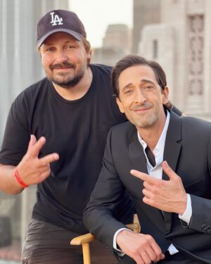 Pavel Hoodyakov Instagram - On set @adrienbrody 🎥🥃