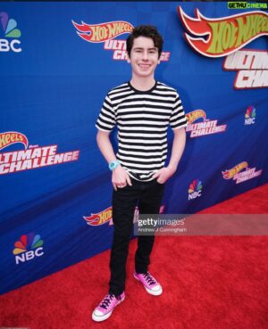 Paxton Booth Instagram - Had an awesome time at the premier of #NBCHotwheels Ultimate Challenge 🏎️ Premiers May 30th @NBC  Thank to @hotwheelsofficial @mattel @peacock

Oh…and they had churros😎