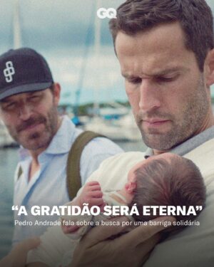 Pedro Andrade Instagram - A filha do jornalista Pedro Andrade (@pedroandradetv) nasceu em janeiro fruto de um processo de barriga solidária. Desde que Pedro e o marido, o empresário americano @benjaminthigpen, tomaram a decisão, foram nove meses só para definir quem doaria o material genético e a compra do óvulo - ele nunca pode vir de quem será a gestante. No #linknabio, reunimos histórias a respeito da prática, que chama atenção ao passo que gera dúvidas. 

#GQJunhoJulho