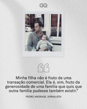 Pedro Andrade Instagram - A filha do jornalista Pedro Andrade (@pedroandradetv) nasceu em janeiro fruto de um processo de barriga solidária. Desde que Pedro e o marido, o empresário americano @benjaminthigpen, tomaram a decisão, foram nove meses só para definir quem doaria o material genético e a compra do óvulo - ele nunca pode vir de quem será a gestante. No #linknabio, reunimos histórias a respeito da prática, que chama atenção ao passo que gera dúvidas. 

#GQJunhoJulho