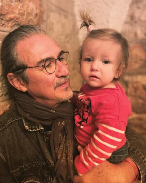 Pedro Damián Instagram - #sarah #granddaughter #love #israel #jerusalem #family