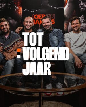 Pedro Elias Instagram - Seizoen 2 ligt tegen het canvas! 🥊
Wij zijn er volgend jaar terug, intussen blijft alles te bekijken of te beluisteren via onze kanalen. Oep z’n bakkes!