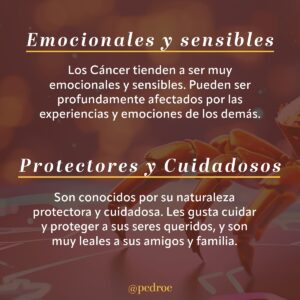 Pedro Engel Instagram - ¿Te sientes representad@? ¿Son así l@s cáncer que conoces? ♋️ Aquí les dejo 5 características clásicas de mis amigos cangrejitos.