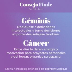 Pedro Engel Instagram - Buenas noches gente querida 💜 Aquí les dejo mi consejo para el finde 💫