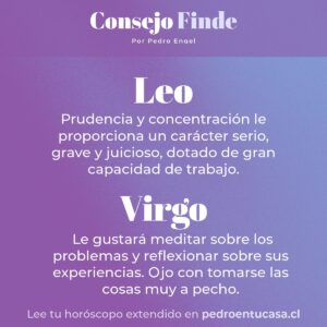 Pedro Engel Instagram - Mi consejo con cariño 💜 Feliz fin de semana