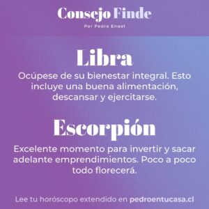 Pedro Engel Instagram - Mi consejito para el finde 💜