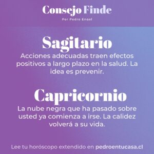 Pedro Engel Instagram - Mi consejito para el finde 💜