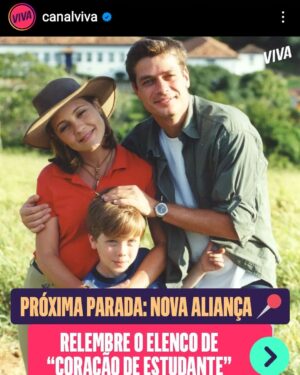Pedro Malta Instagram - E essa moral aí do @canalviva com post fixado??

As pessoas seeeempre me perguntam coisas do tipo "ai, mas não enche ter ficado marcado por um papel logo na estreia na tv?" 

E eu sempre respondo: o Lipe me deu absolutamente tudo. 

Desde a oportunidade de aprender DEMAIS com pessoas que merecem o mundo, como Fábio Assunção, a Adriana Esteves, Helena Ranaldi, Vladimir Brichta... Até ajudar a compor uma fraçãozinha da memória afetiva de milhões de espectadores, que guardam a obra com tanto carinho. 

Vou parar por aqui pra não danificar a tela do celular, que não é à prova d'agua, não kkkkkk

Coração de Estudante tá mais pra coração de mãe: sempre cabe mais uma reprise kkk vamos relembrar? ❤️

De segunda a sexta às 12h45 no Viva e logo mais, disponível também no @globoplay