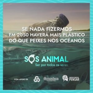 Pedro Sousa Instagram - Os rios, mares e oceanos estão a ser invadidos por milhares de toneladas de plástico diariamente. São resíduos que demoram até 400 anos a decompôr-se. Nesta fase de pandemia que continuamos a viver, o aumento de produção e uso de máscaras, luvas e outros materiais descartáveis criou um impacto ainda maior no Ambiente.
 
A @sosanimalportugal lança uma campanha de alerta sobre um problema que atinge o coração azul do planeta. São estes ecossistemas que sustentam a vida de todos os seres vivos, é neles que se produz a maior parte do oxigénio que respiramos. Os animais marinhos são as grandes vítimas, com consequências como envenenamento, mutilações, asfixia e morte... A saúde dos oceanos degrada-se e a cadeia trófica é atingida de forma irreversível. Até quando vamos ficar indiferentes? 
 
SE NADA FIZERMOS, EM 2050 HAVERÁ MAIS PLÁSTICO DO QUE PEIXES NOS OCEANOS