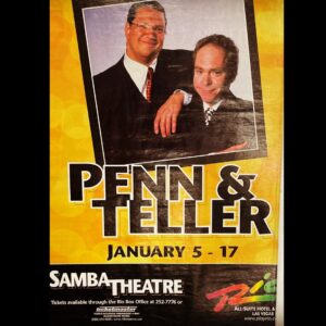 Penn Jillette Instagram - We opened 22 years ago today @riovegas and what an amazing journey it’s been to be the longest-running headliners in #vegashistory