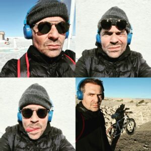 Pêpê Rapazote Instagram - EARS NOT COLD This salt lake is 12.500 km2 . Temp is always below 0. -20°C at night. No cell phone signal. People actually die trying to get across riding a bike. I had to turn around once i lost sight of any visual reference on the horizon but my EARS NOT COLD

#lareinadelsur #landero #portuguesexport #netflix #telemundo