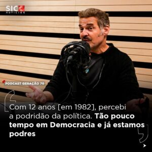 Pêpê Rapazote Instagram - Nascido em 1970 e dono de uma voz inconfundível, é um dos atores nacionais que mais cartas tem dado fora de Portugal. Em entrevista a Bernardo Ferrão, Pedro de Matos Fernandes, mais conhecido como Pêpê Rapazote, fala sobre a paixão pela arquitetura, os desafios na arte da representação e as fortes raízes familiares. “Vivi até muito tarde em casa dos meus pais e não vivi mais porque não dava, quer dizer, se quisesse viver mais e com outra pessoa teria de lhe perguntar: não te queres juntar aos meus pais?

Ouça o episódio na íntegra em sicnoticias.pt ou nas plataformas de áudio.

#peperapazote #rabodepeixe #ator #portugal #venezuela #podcast #arquitetura #architecture #news #sicnoticias