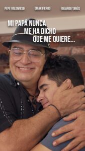 Pepe Valdivieso Instagram - 🎬 MI PAPÁ NUNCA ME HA DICHO QUE ME QUIERE🎬 un #cortometraje hecho con mucho amor 💙 feliz #diadelpadre #fathersday #shortfilm #amoresamor #pride #lgbt