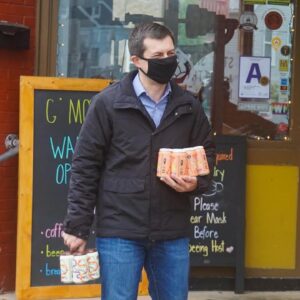 Pete Buttigieg Instagram - Campaigning looks different this year, but Democrats are finding ways to do it so it's safe and we’re still getting our message out to voters.