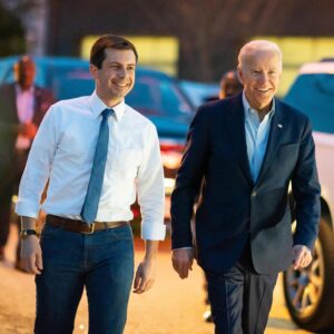 Pete Buttigieg Instagram - It's official. We are fired up and ready for @JoeBiden—our next president!