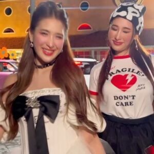 Pete Thongchua Instagram - 💞 #เซย่ามิย่าดูดีดี @seya_thongchua @miya_thongchua @lil_brat_records @wraparea_th #lumin #น้องง่วง