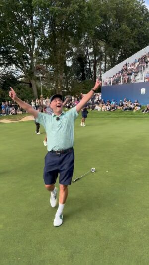 Peter Dale Instagram - Today was one of the biggest buzzes ever !! I’m still buzzing. Completely overwhelmed by the support of Golf life. I love golf and I love you all ❤️
#BMWUK #BMWElectric  #BMWiX  @BMWUK