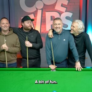 Peter Dale Instagram - It’s doubles and it’s absolute chaos 😂

Tonight we welcome the @tubes_ange_golflife guys to the channel for a game of doubles and it doesn’t disappoint 👀 Some of the luckiest Snookers you’ve ever seen 🤦🏻‍♂️ and the banter is nuts 🤣

Check it out on the YouTube channel. 🔎 Search ‘Stephen Hendry’s CueTips’ on YouTube and hit subscribe 👍🏻

#stephenhendry #snooker #CueTips #youtubechannel #worldsnooker #clearupandwintheframe #jimmybullard #golflife @worldsnookertour
