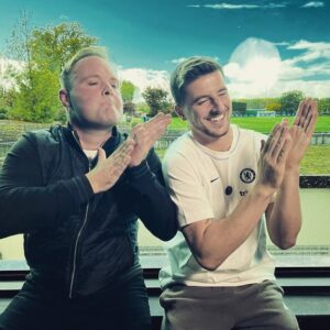 Peter Dale Instagram - Always a great laugh !!!
@masonmount what a bloke. Interview on Saturday on @socceram . Top work as usual @benbregman @scotty.dp 🔥🔥🔥