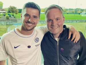 Peter Dale Instagram - Always a great laugh !!!
@masonmount what a bloke. Interview on Saturday on @socceram . Top work as usual @benbregman @scotty.dp 🔥🔥🔥