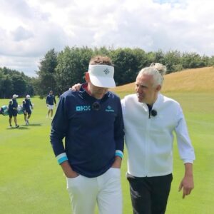 Peter Dale Instagram - THIS IS MASSIVE !! (And makes me so happy) 
Top blokes and absolute legends @ianjamespoulter and @westwood_lee agreed to take on @1jimmybullard and my word it was special !! Can’t thank the boys enough and also @majesticksgc @anjoosgill for sorting it. So buzzing. Link for video in stories ❤️
